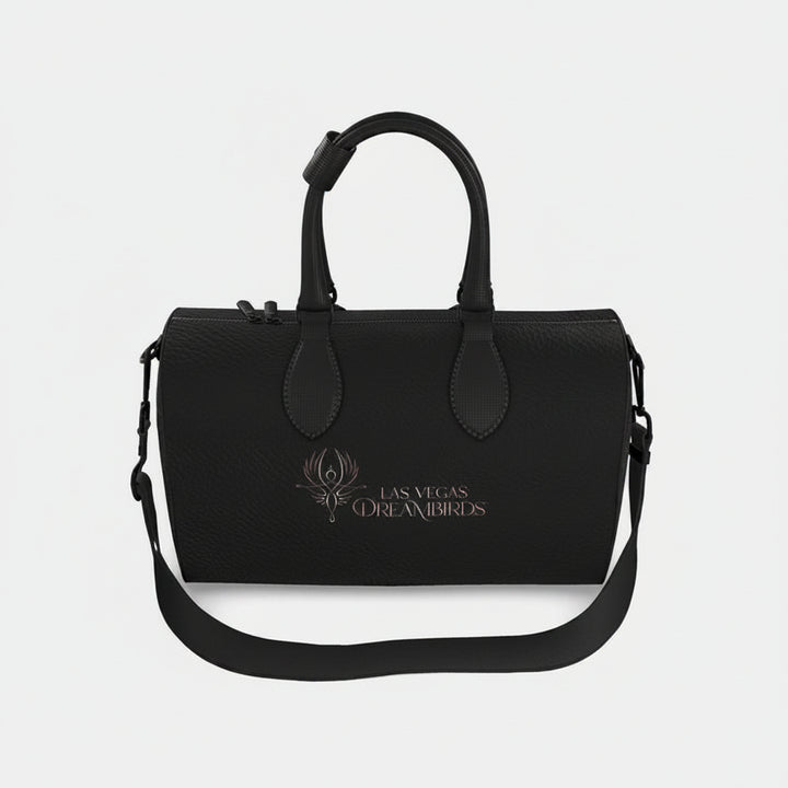 Black leather Duffle Bag LV DREAMBIRDS