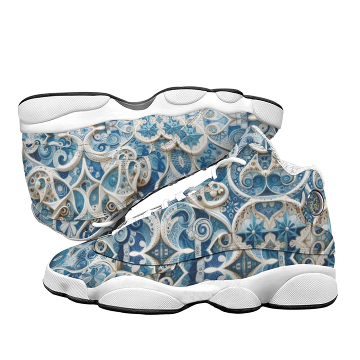Women's Curved Basketball Shoes With Thick Soles