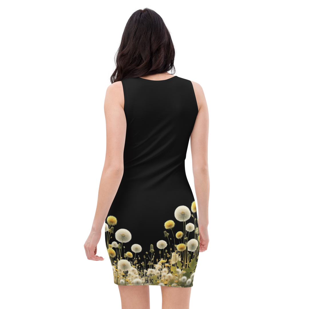 Bodycon dress Dandelion in black