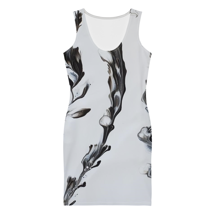 Bodycon dress BW Liquid