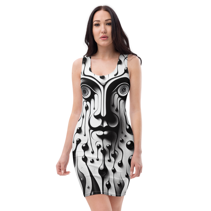 Bodycon dress BW Man of Tears