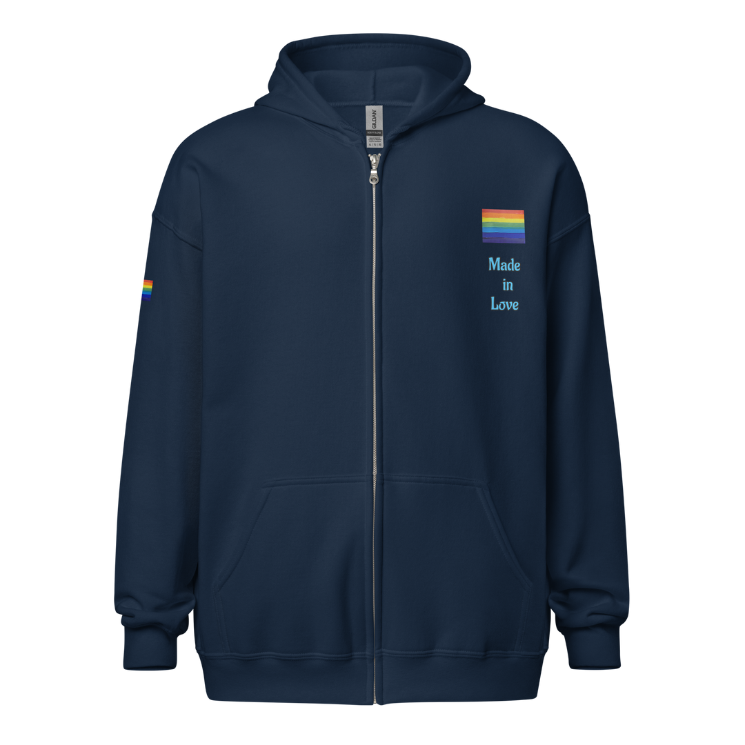 Heavy blend zip hoodie Made in Love