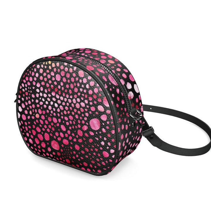 Round Crossbody Bag Pink