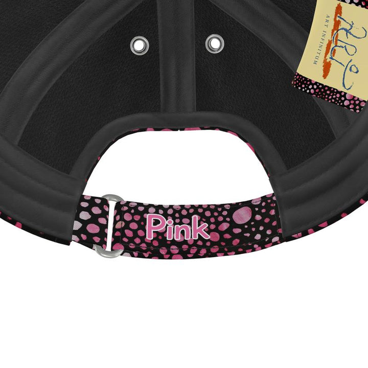 Pink baseball cap