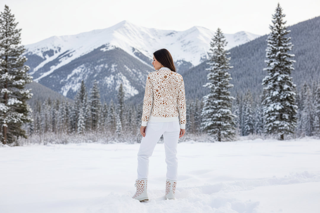 Women bomber jacket Snow Pink