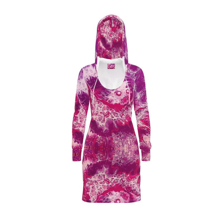 Hoodie dress Pinktikus