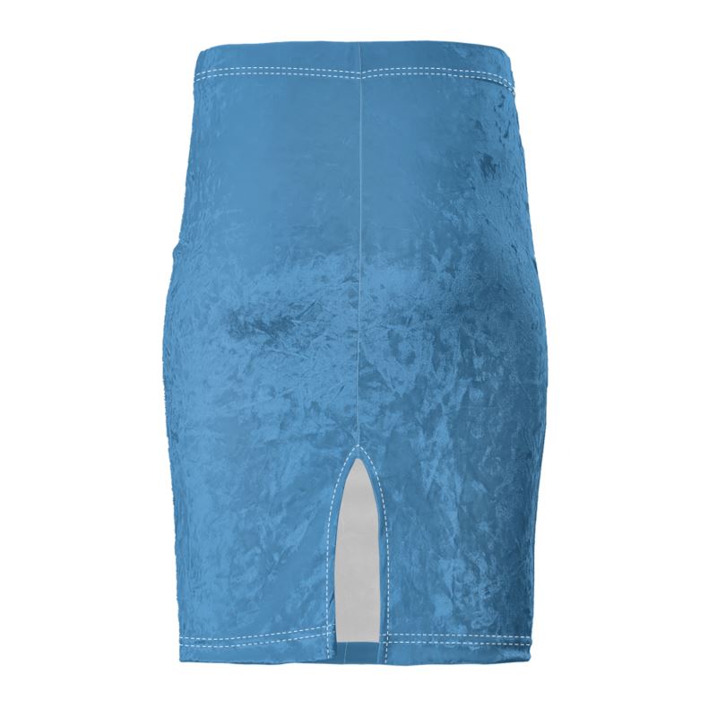 Pencil skirt Blue Infinitum