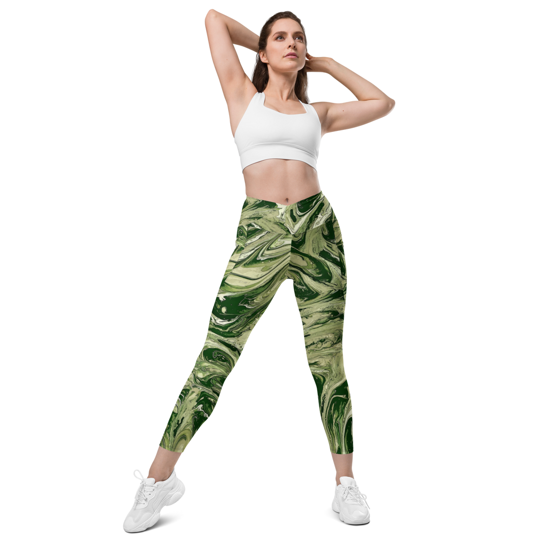 Crossover leggings with pockets Commando