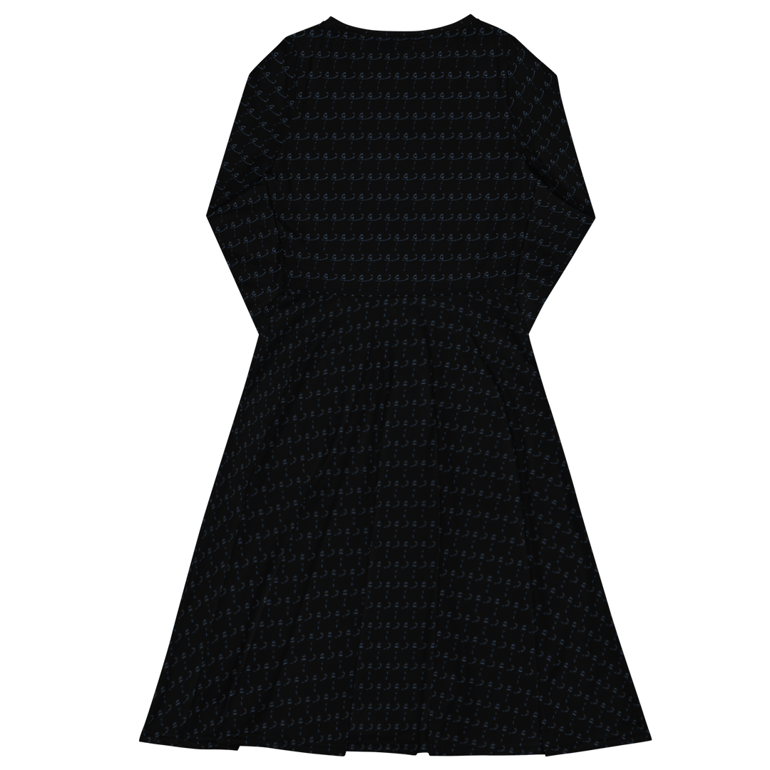 Midi dress Art Infinitum Black