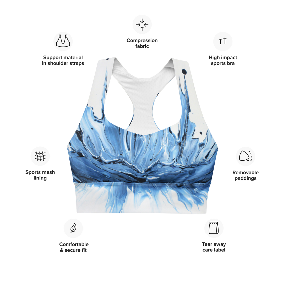 Longline Sports bra Drop