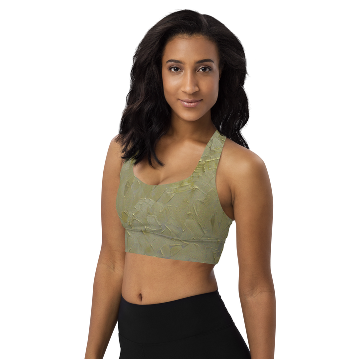 Longline Sports bra Gold WandY