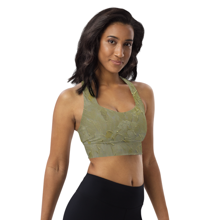 Longline Sports bra Gold WandY