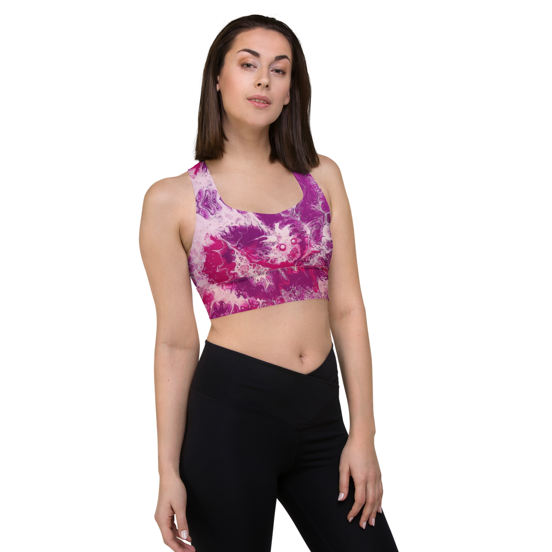 Longline sports bra Pinktikus