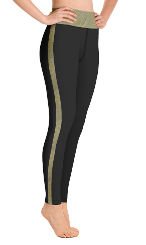 Yoga Leggings Gold WandY